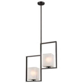 لوستر آویز مدرن (باحباب) کد A-223/4