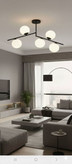 لوستر آویز مدرن فلزی با طراحی مینیمال و نوردهی شیک برای منزل و محل کار کد A-267/5
