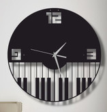 ساعت دیواری فلزی مدرن کد H-244