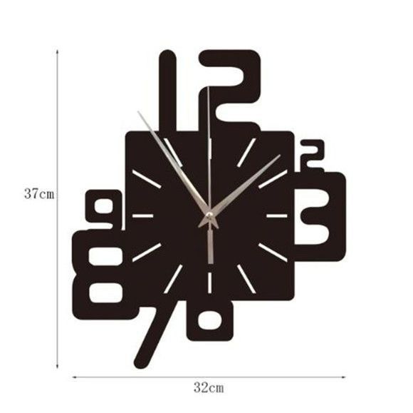 ساعت دیواری فلزی مدرن کد H-287