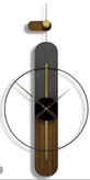 ساعت دیواری فلزی مدرن کدH-535