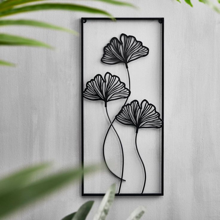تابلو دیواری فلزی مدرن ابعاد 60*40 کد T-144