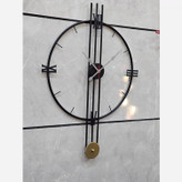 ساعت دیواری ساعت فلزی مدرن کد H-242