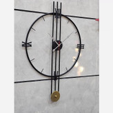 ساعت دیواری ساعت فلزی مدرن کد H-242