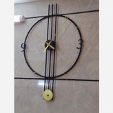 ساعت دیواری ساعت فلزی مدرن کد H-242