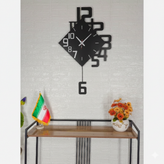 ساعت دیواری فلزی مدرن کد H-281