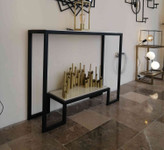 کنسول فلزی مدرن / میز کنسول شیک و مقاوم برای دکوراسیون منزل کد M-128
