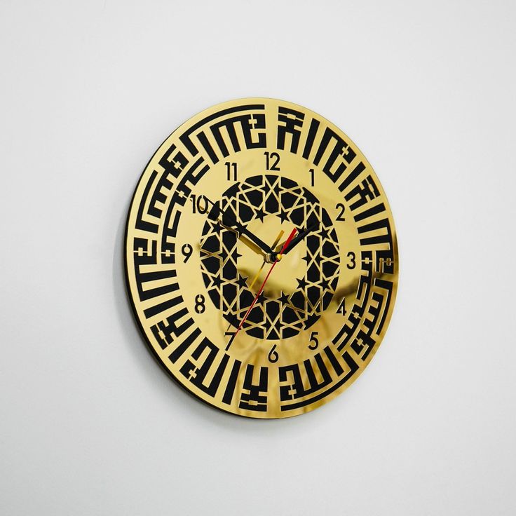 ساعت دیواری لیزری مدرن مناسب دکوراسیون مدرن با موتور تایوانی آرام گرد کد H-177
