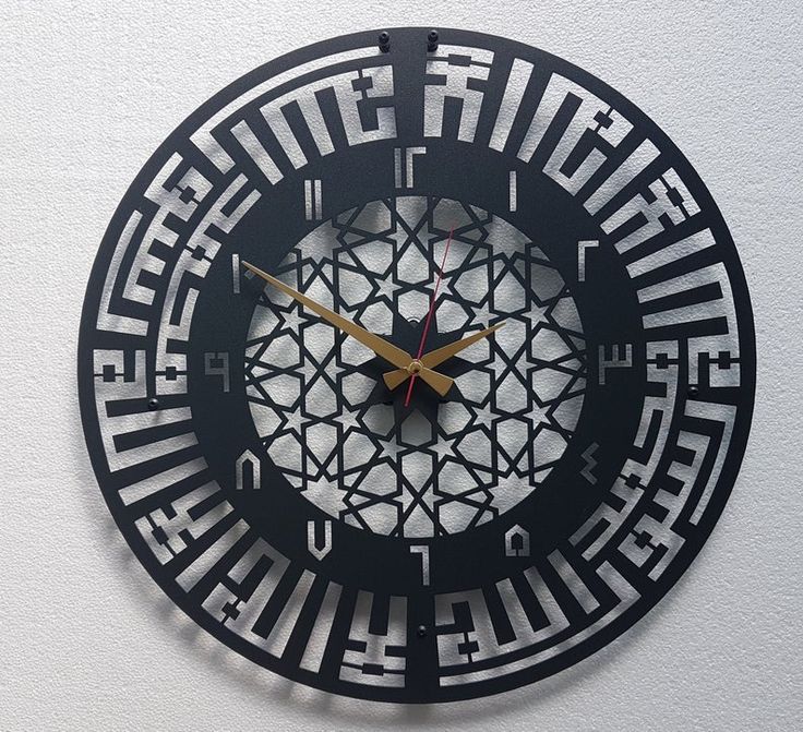 ساعت دیواری لیزری مدرن مناسب دکوراسیون مدرن با موتور تایوانی آرام گرد کد H-177