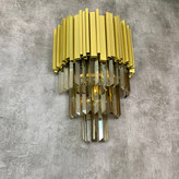 لوستردیواری کریستالی دیوار کوب کریستالی کد C-114