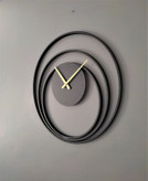 ساعت دیواری فلزی مدرن کد H-154