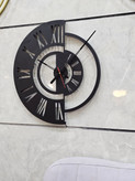 ساعت دیواری فلزی مدرن کد H-223