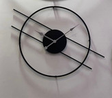 ساعت دیواری فلزی مدرن کد H-111