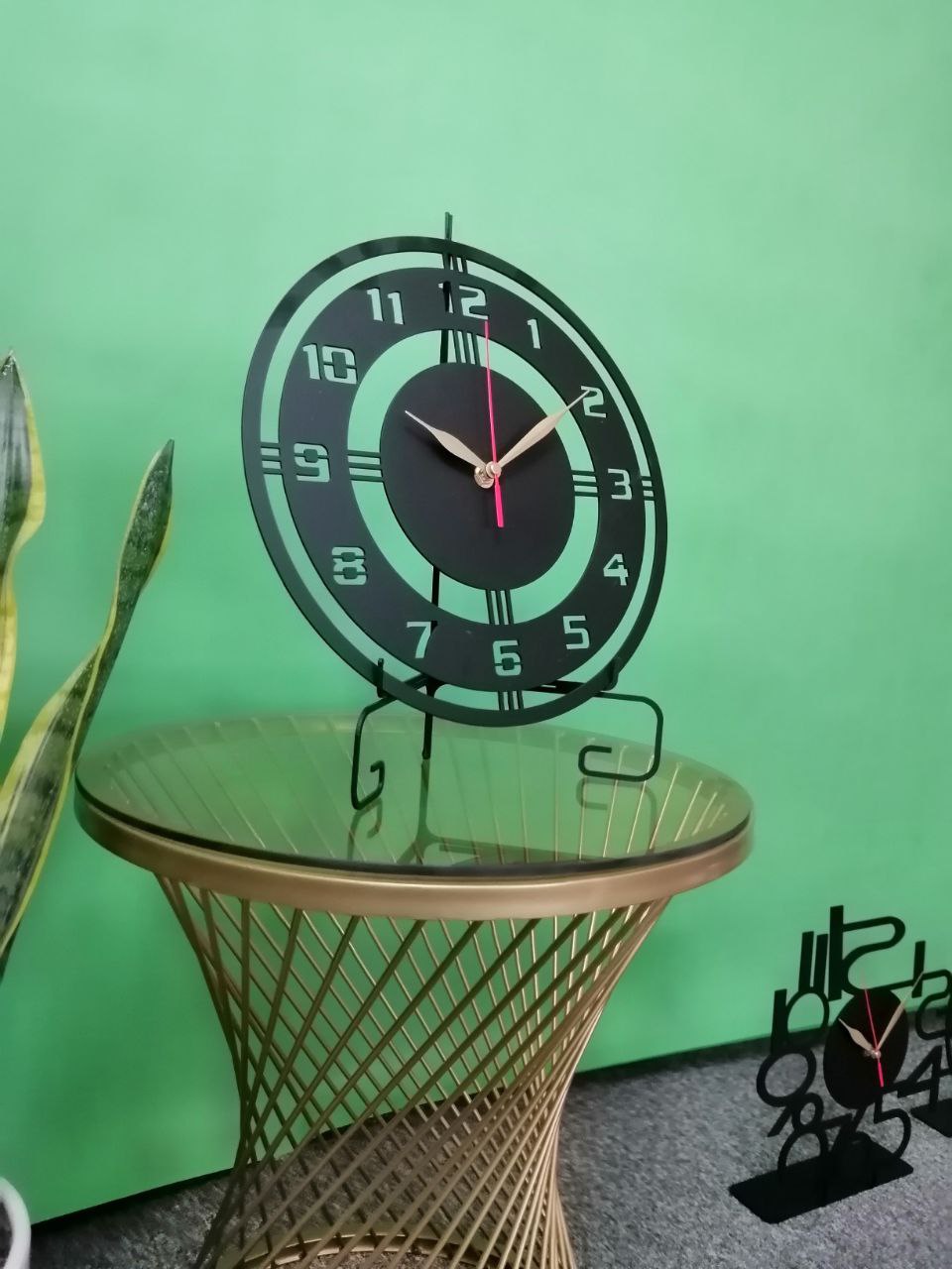 ساعت رومیزی ساده شیک مناسب هدیه کد H-200