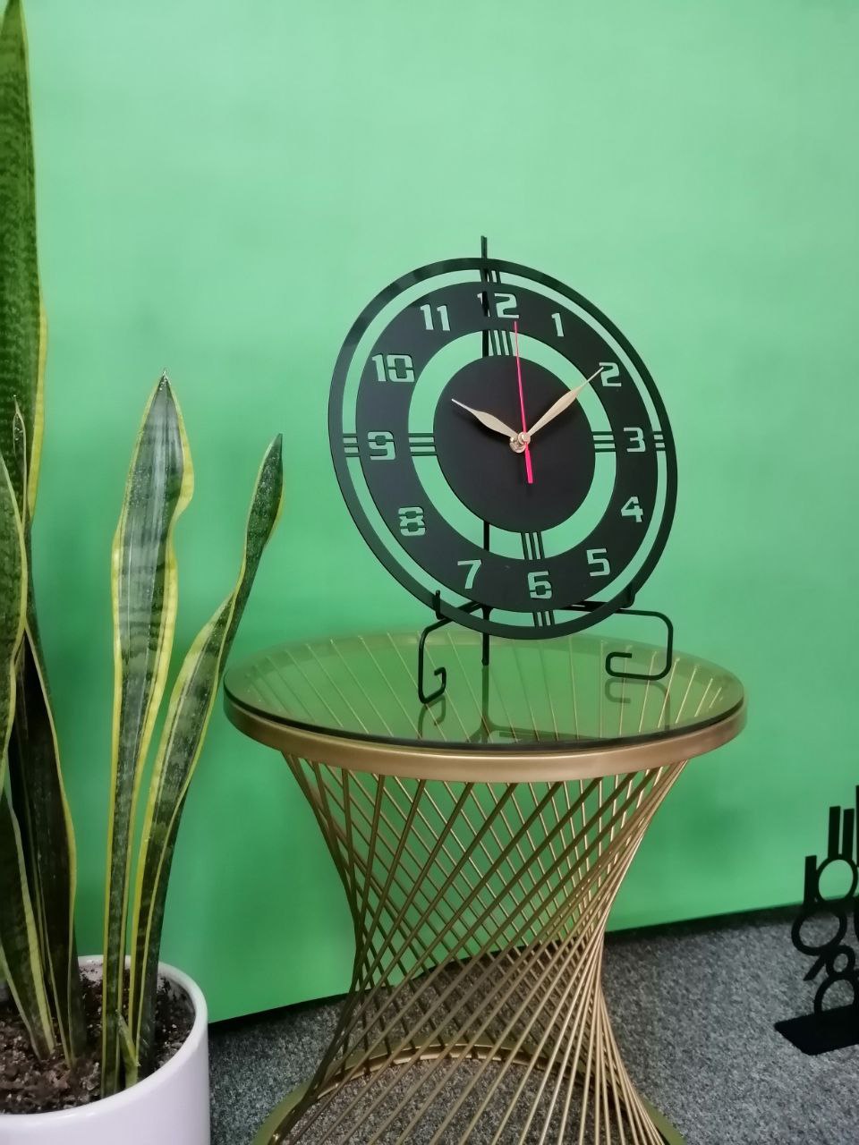 ساعت رومیزی ساده شیک مناسب هدیه کد H-200
