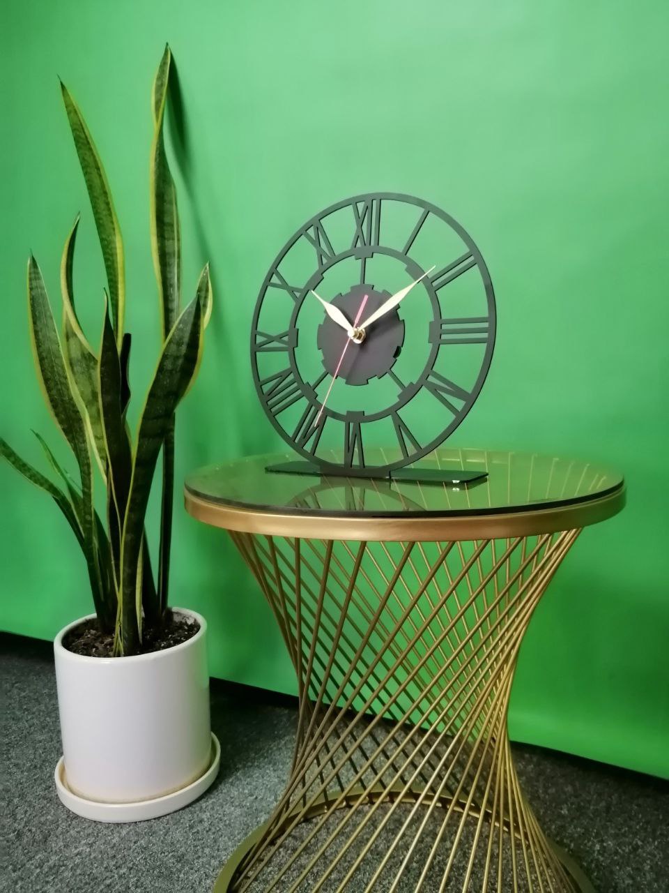 ساعت رومیزی ساده شیک مناسب هدیه کد H-167